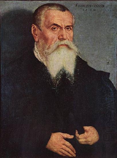 Lucas Cranach Selbstportrat im 77. Lebensjahr china oil painting image